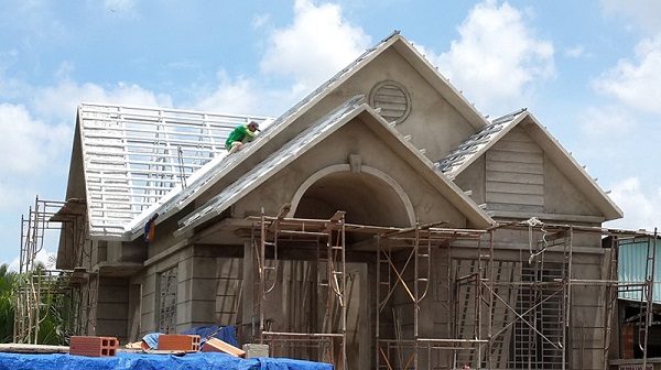 Thi công mái nhà trọn gói tại Lâm Đồng