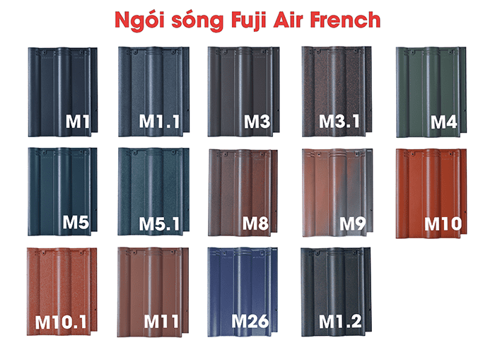 Ngói sóng Fuji