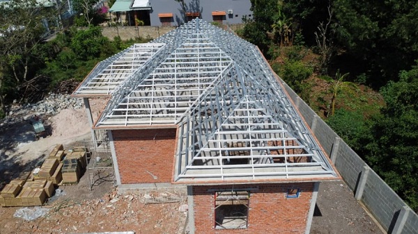 Tính gió tác dụng lên khung kèo thép