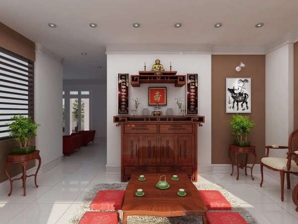 Cách trang trí phòng khách nhà cấp 4