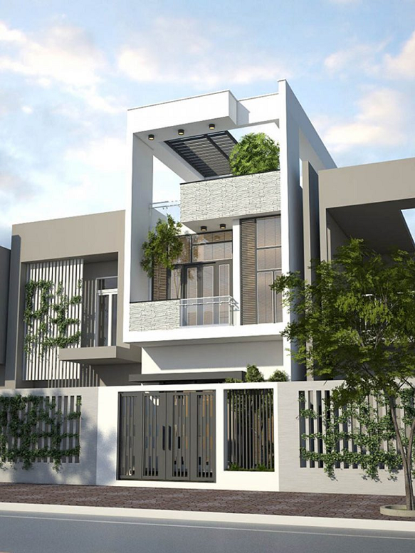 mẫu nhà 2 tầng nông thôn 500 triệu