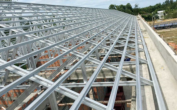 lực tác động lên hệ khung kèo thép