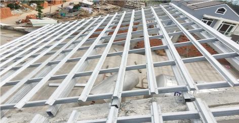 Định giá dịch vụ lắp đặt khung kèo thép