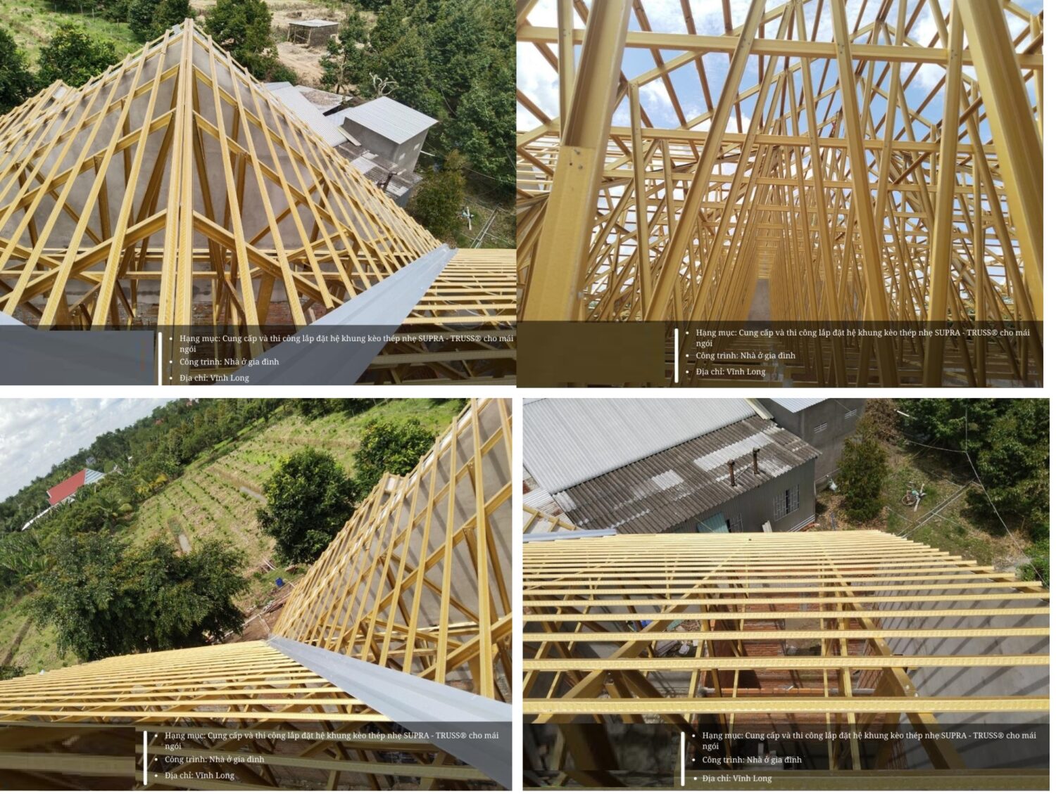 thi công mái ngói tại Vĩnh Long