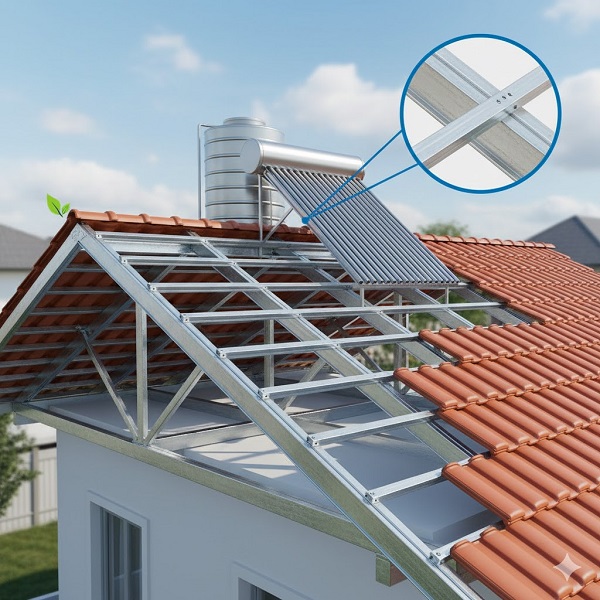 Cách tăng độ bền cho khung kèo mái ngói